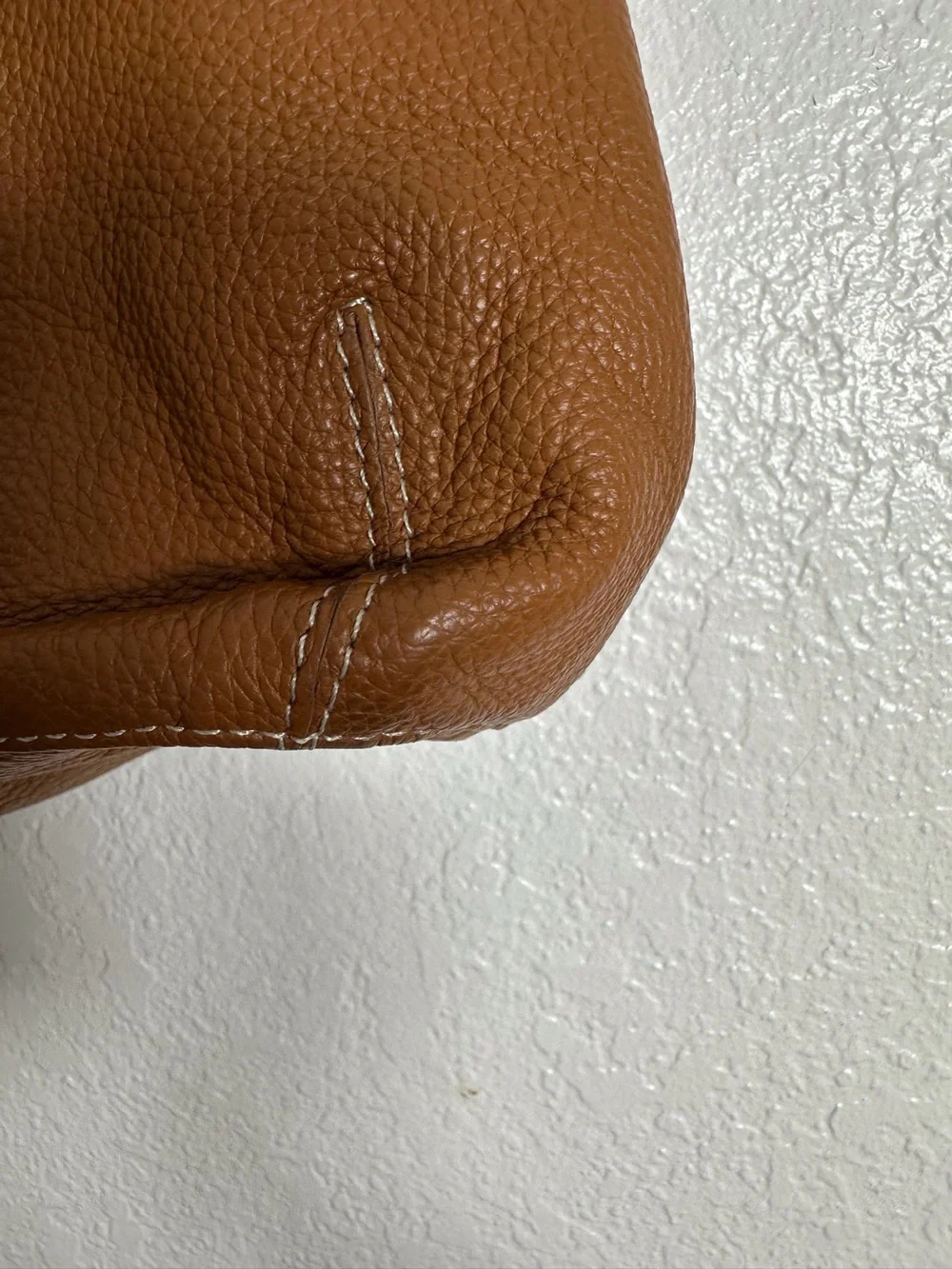 Tignanello Pebble Leather Satchel - Picture 9 of 14